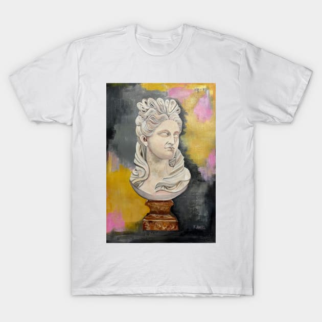Female Renaissance Bust T-Shirt by KirstenAngelArt
